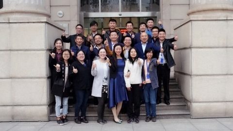 俞璇老师企业培训授课现场